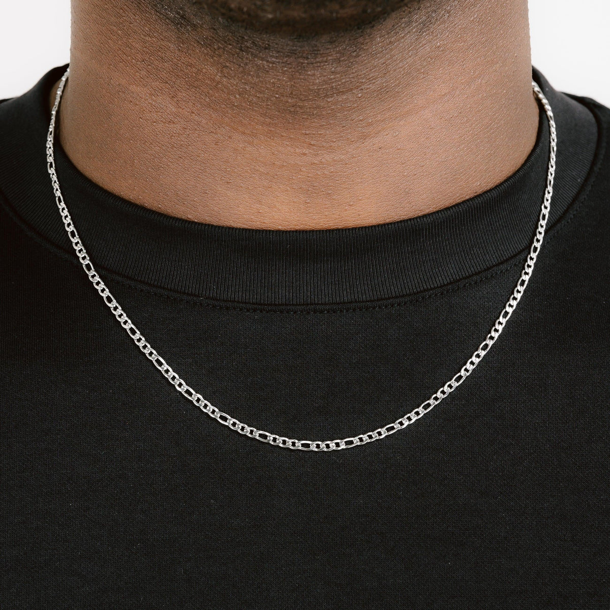 3mm Figaro Chain Gold