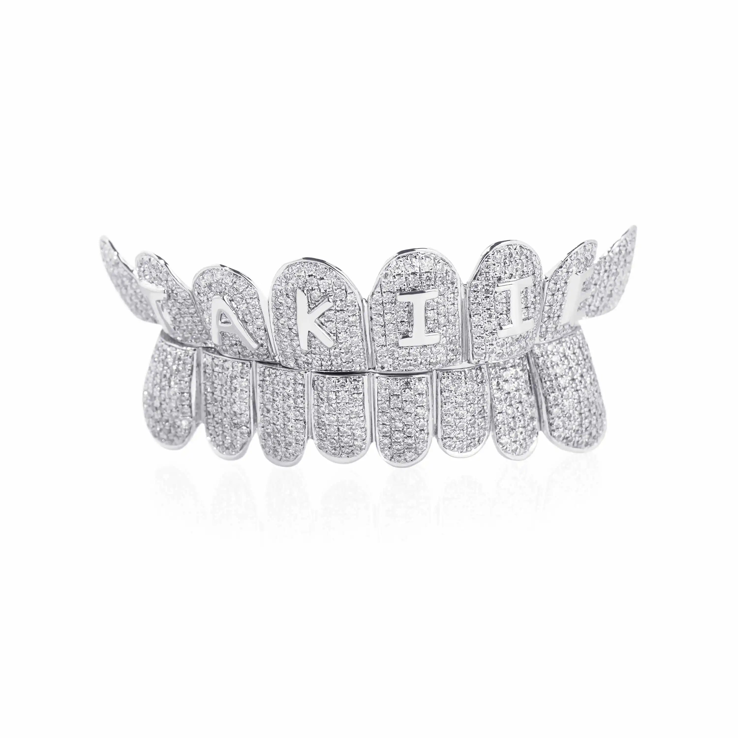 Custom Letter Iced Grillz