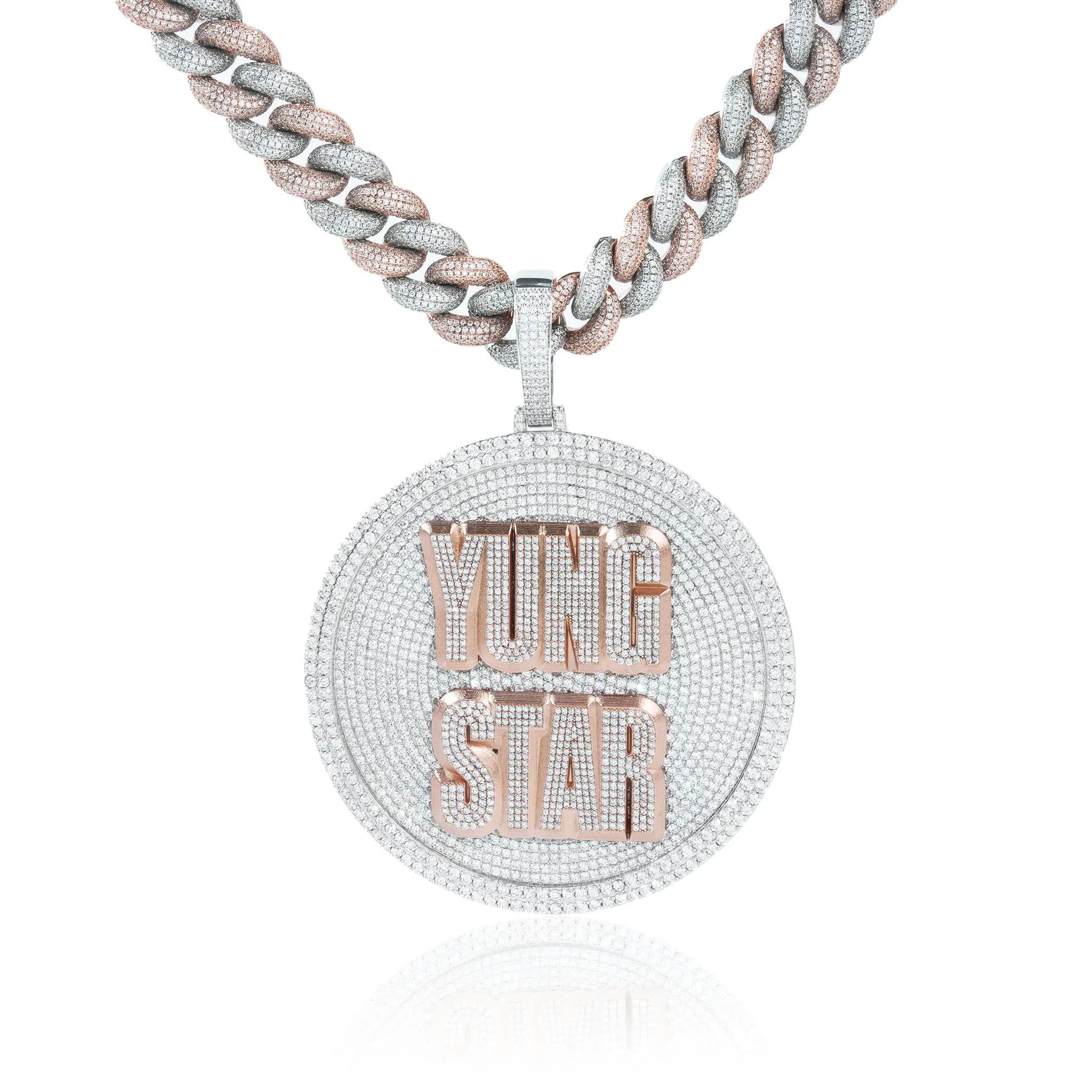 80MM 3D Disc Custom Pendant