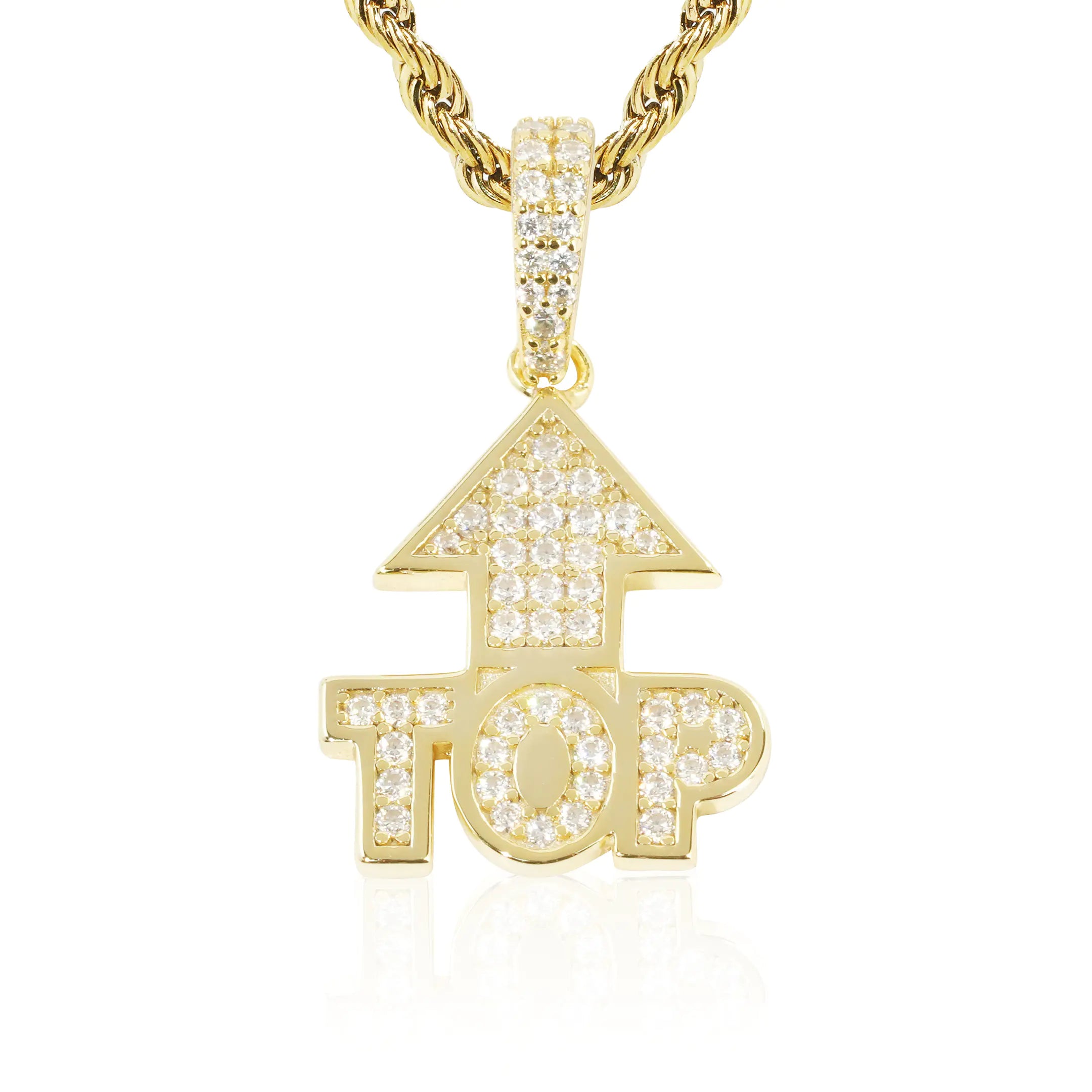 S925 Moissanite Top Pendant
