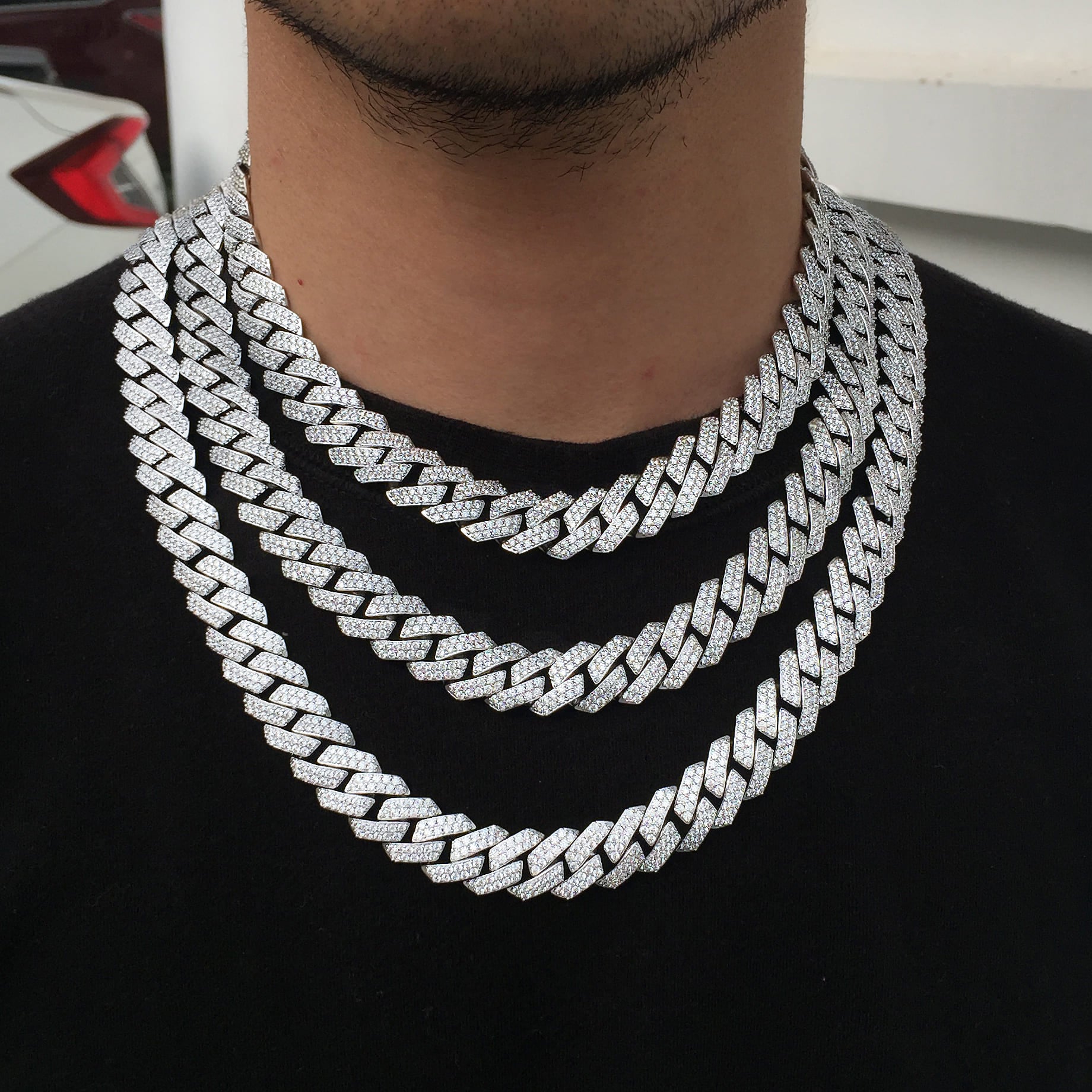 Prong Cuban Link Chain
