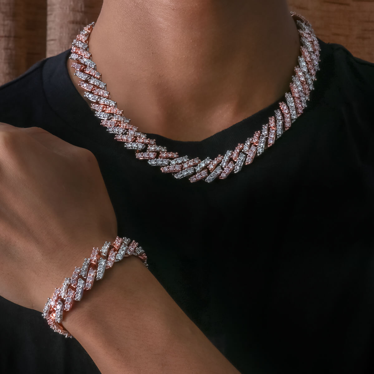 Simulated S Link Prong Chain