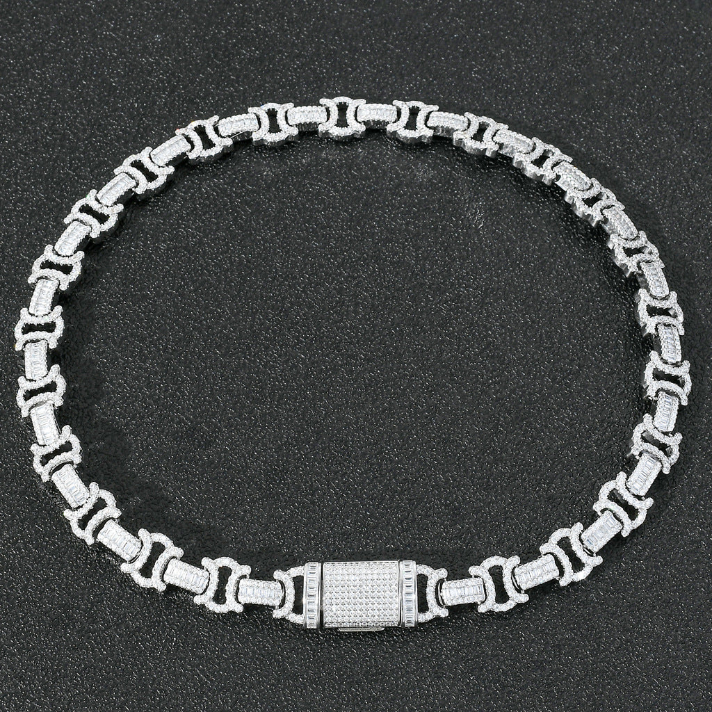 13MM Iced Byzantine Chain