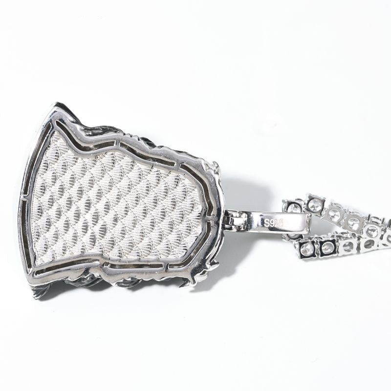 Jesus Crown of Thorns Enamel Pendant