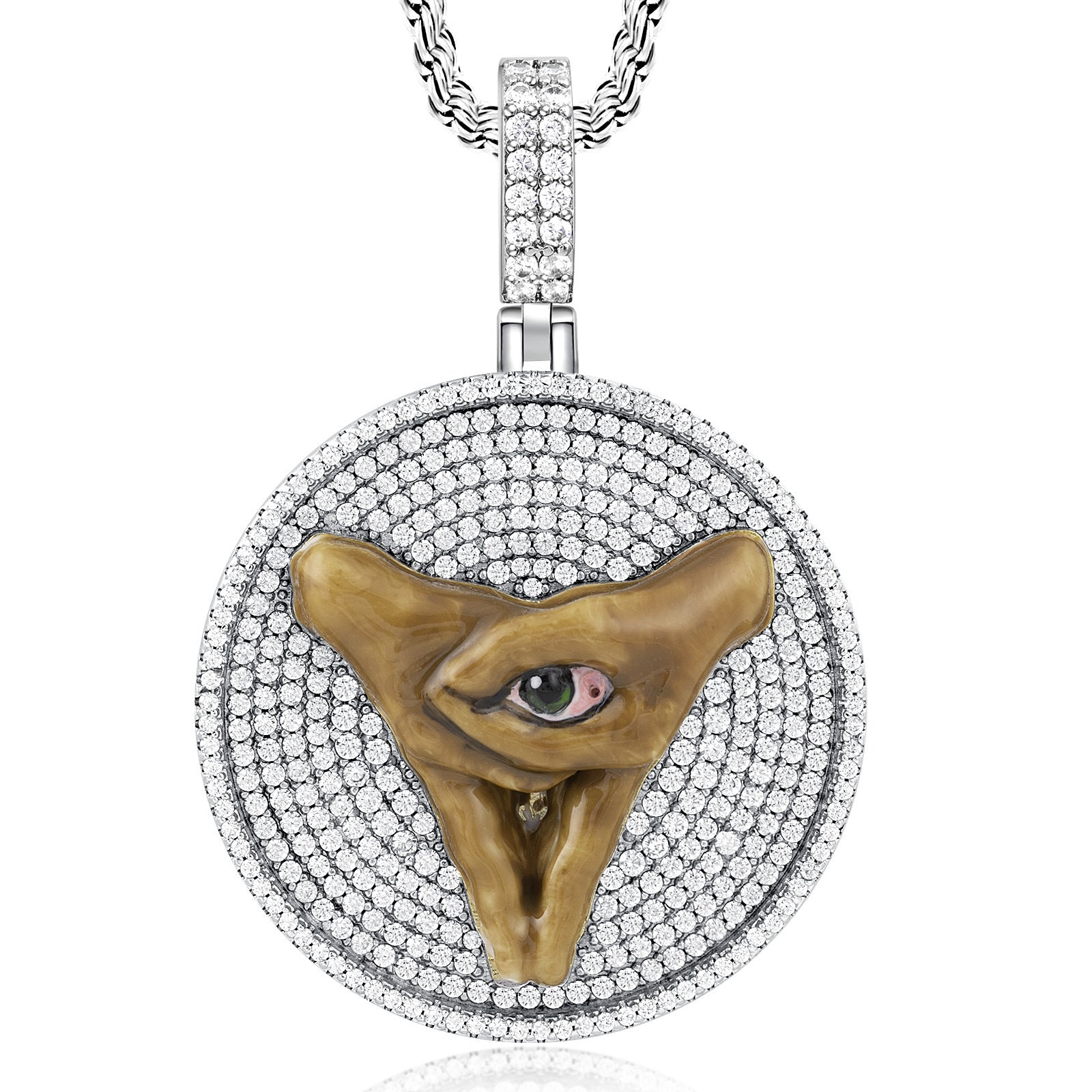 Gesture Set Round Pendant