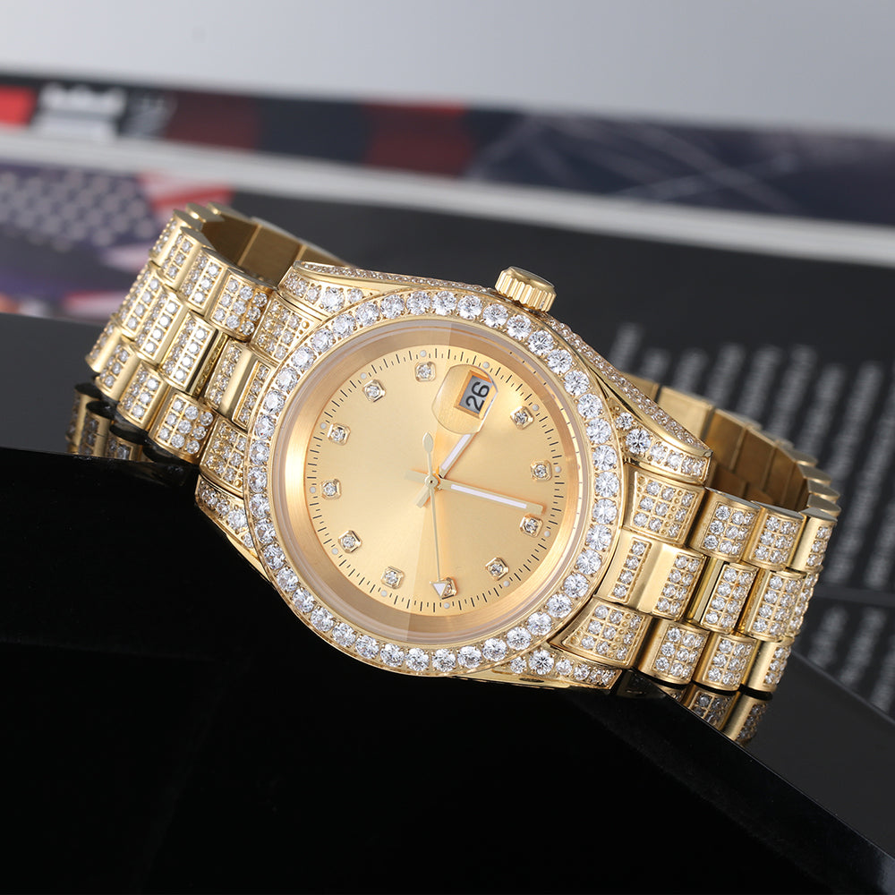 18K Gold Plated Stainless Steel  Watch