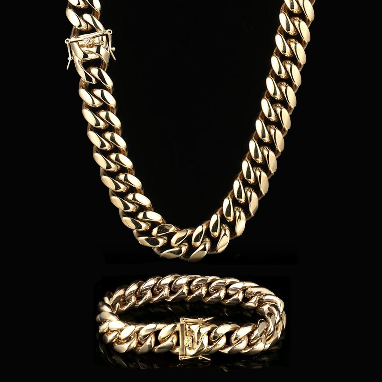 16MM Miami Cuban Link Set