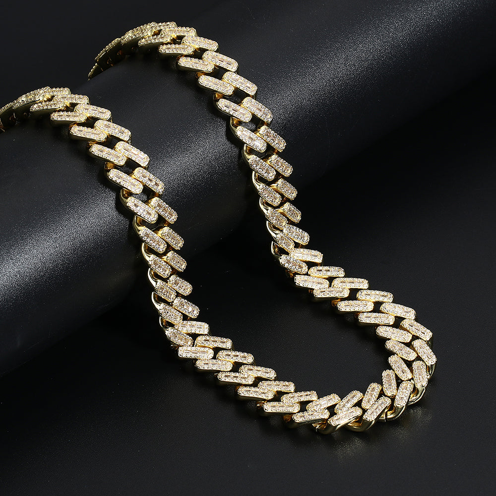 Prong Cuban Link Chain