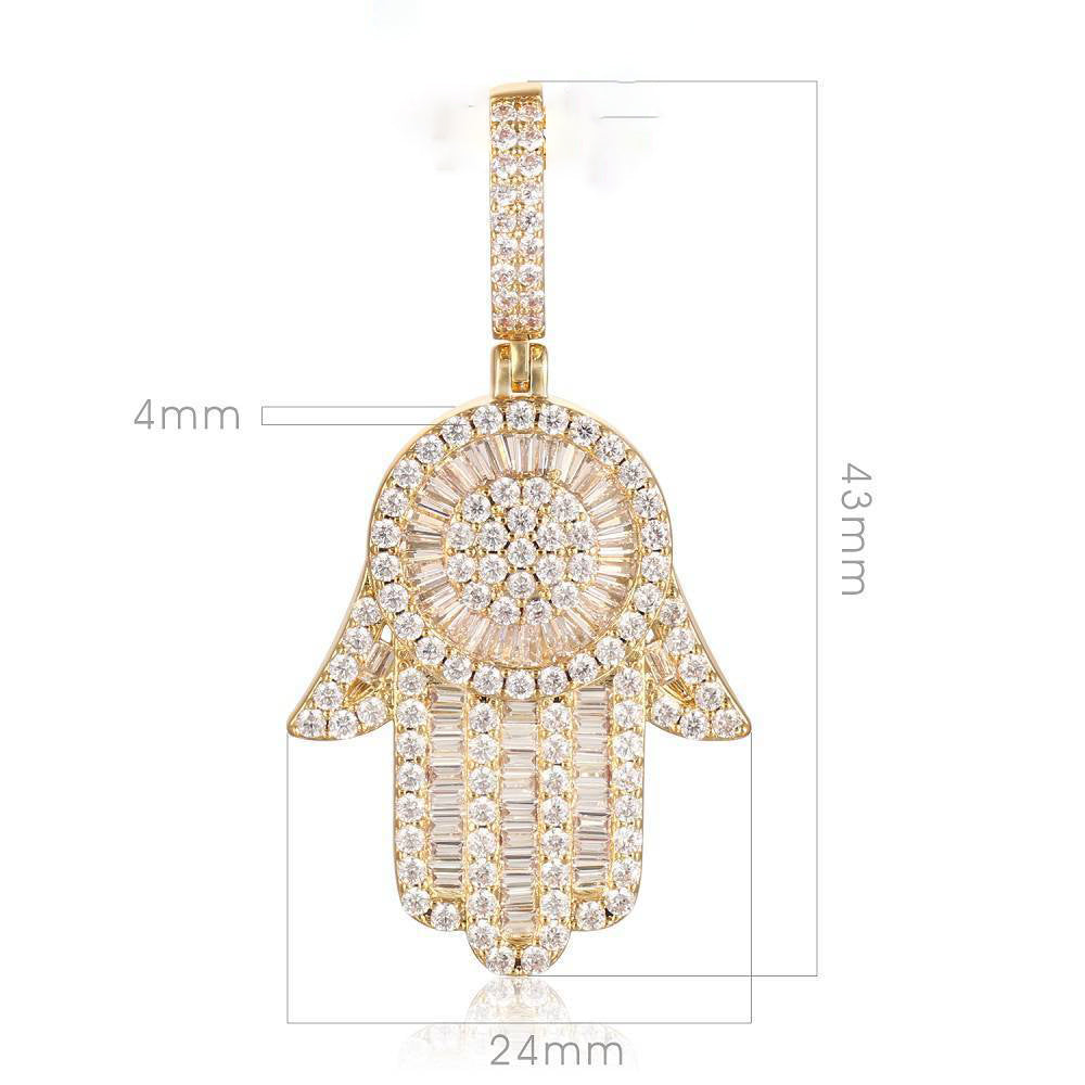 Hamsa Hand Pendant