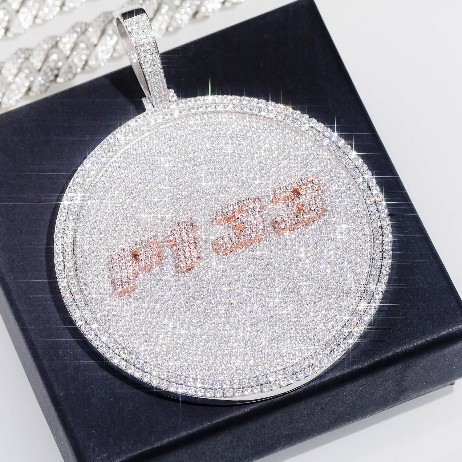 80MM 3D Disc Custom Pendant