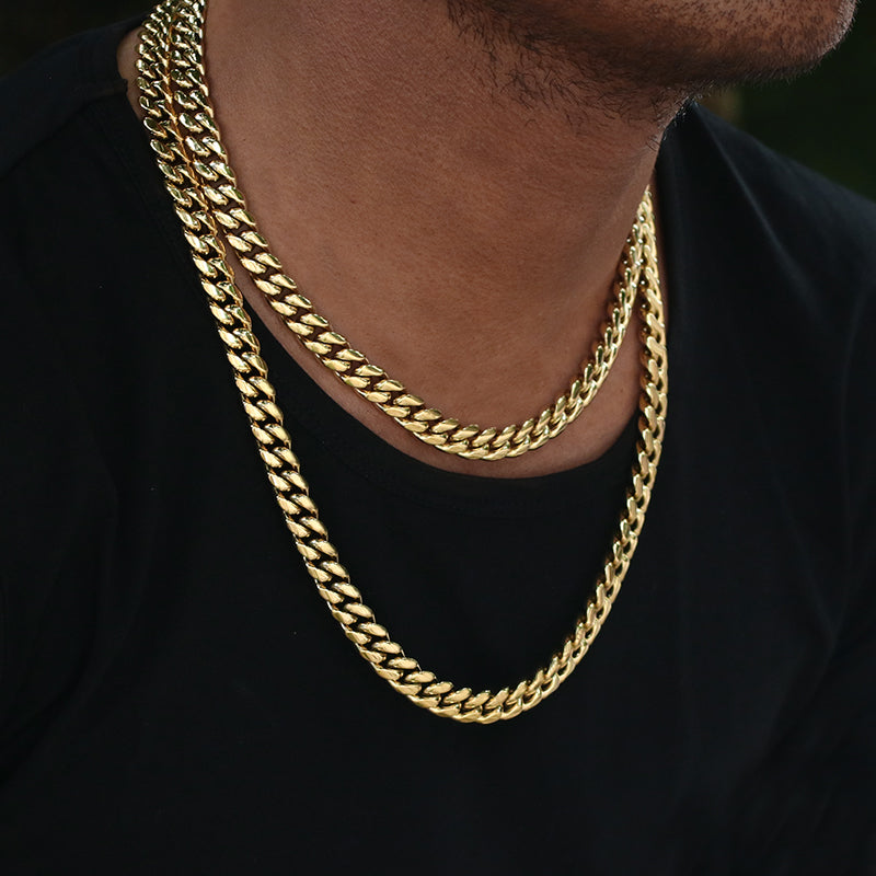 10MM Miami Cuban Link Set