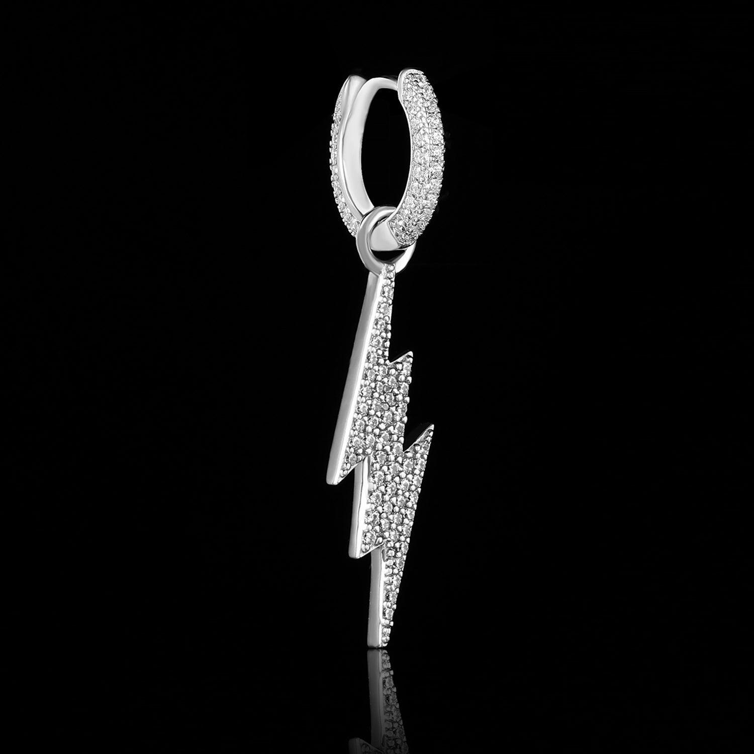 Iced Lightning Earrings