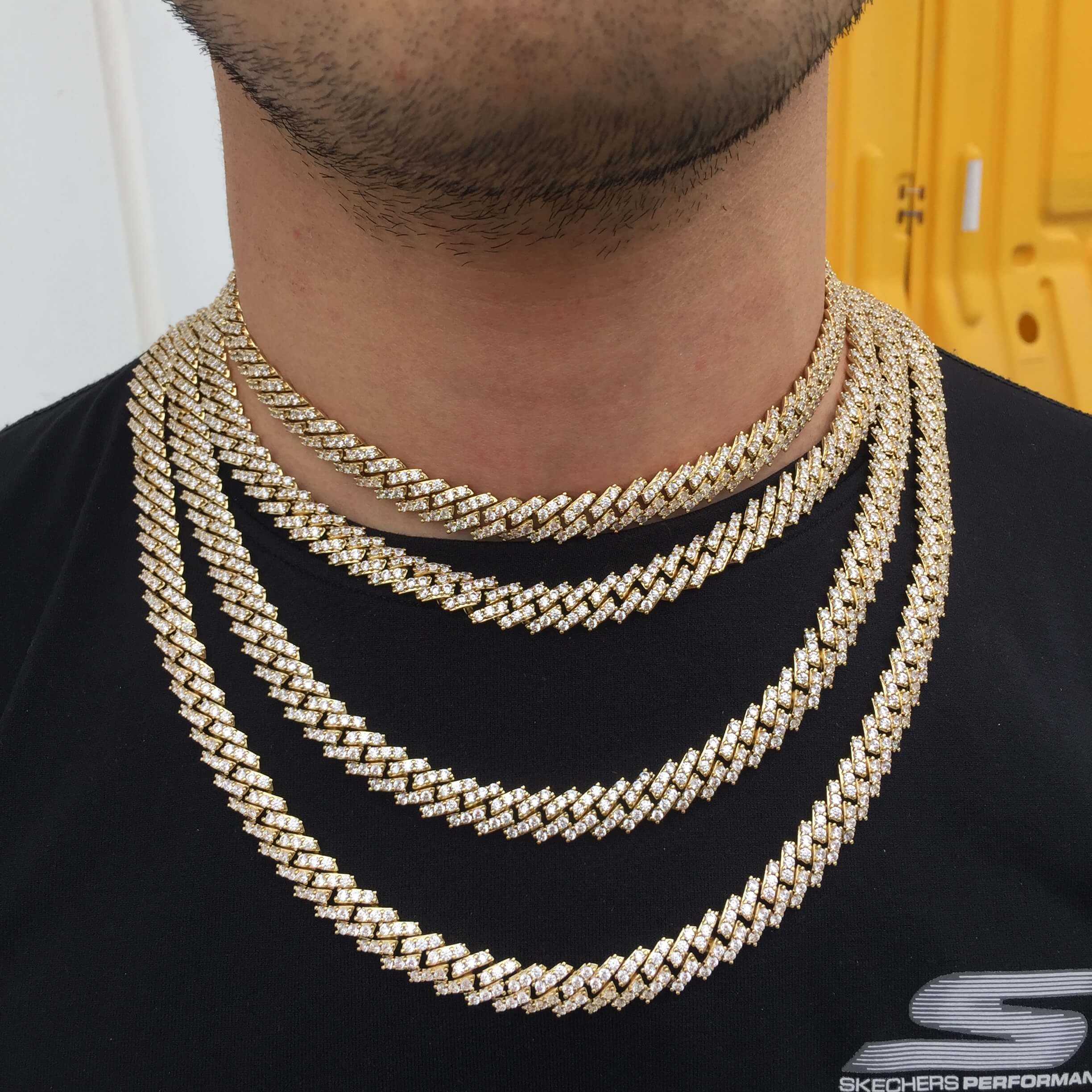 Simulated S Link Prong Chain