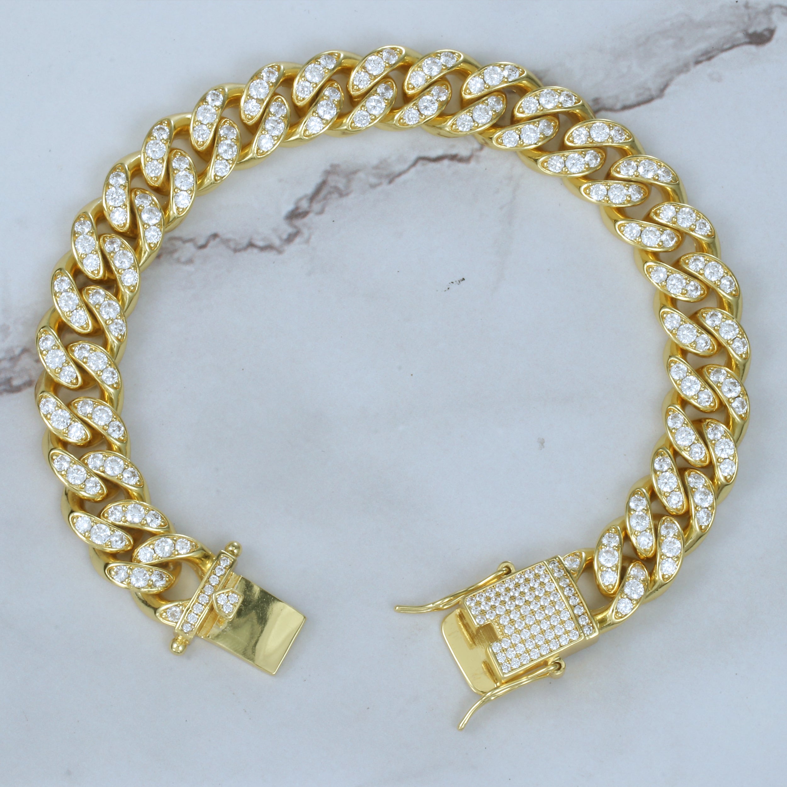 Flooded Miami Cuban Link Bracelet