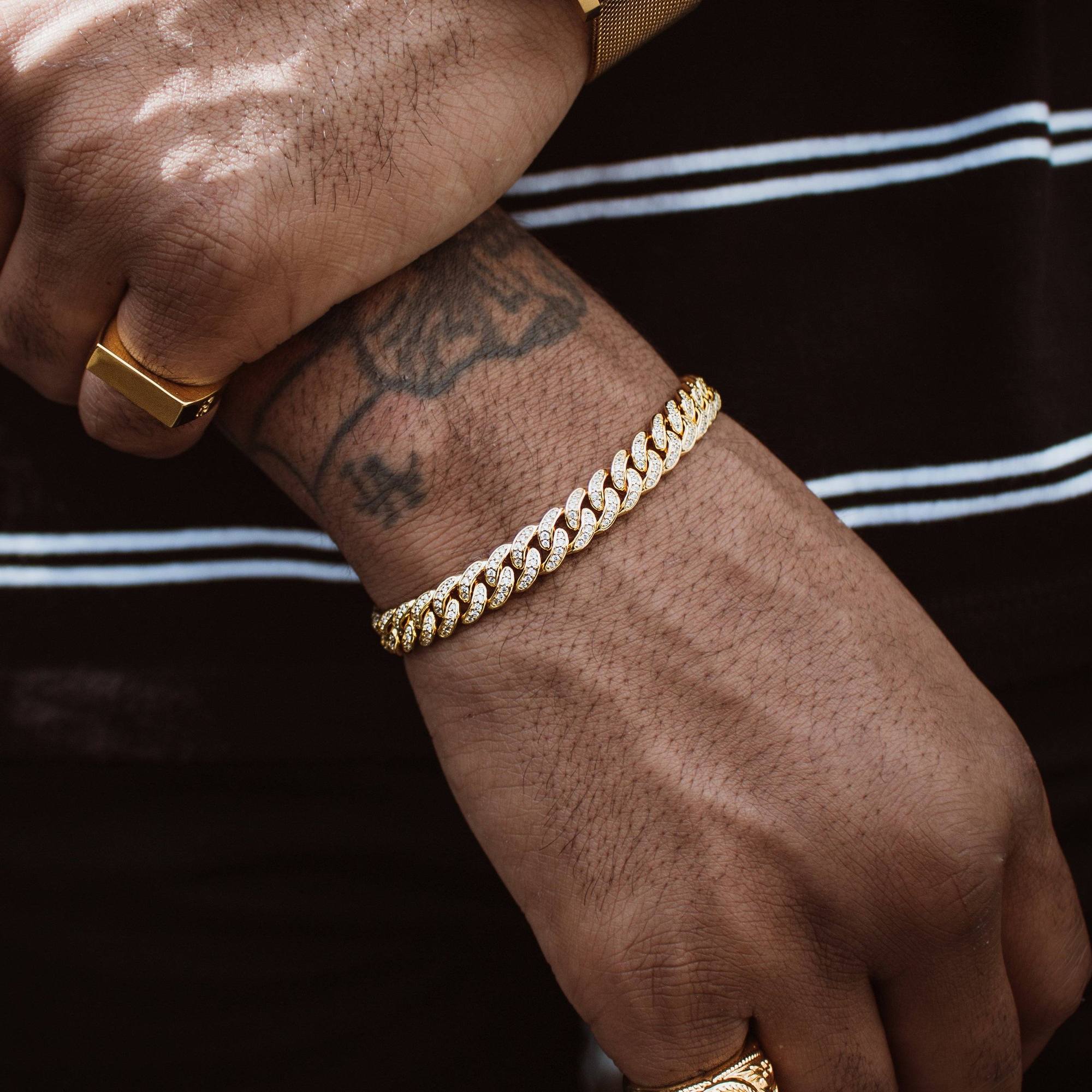 8MM Micro Cuban Link Bracelet