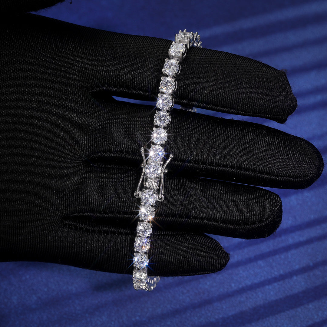 S925 Tennis Moissanite Bracelet