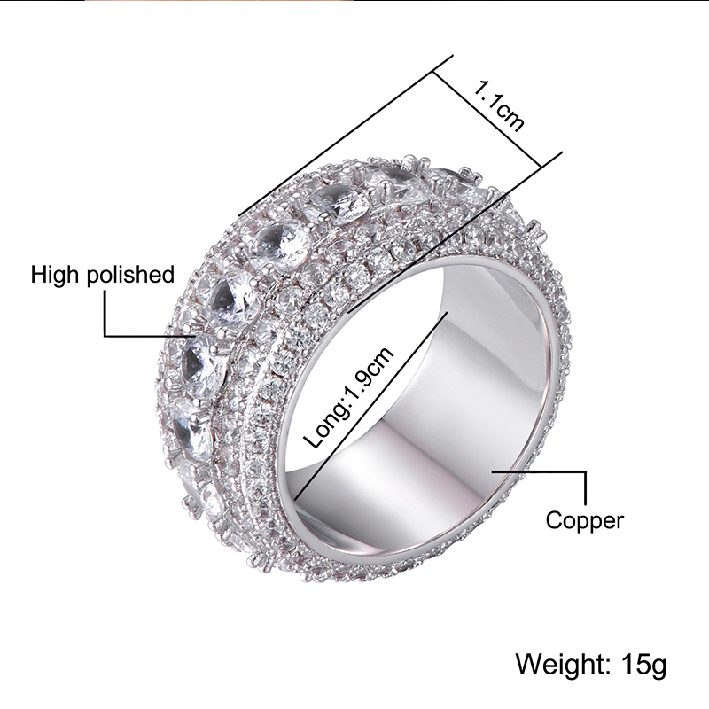 Iced Spinning Ring