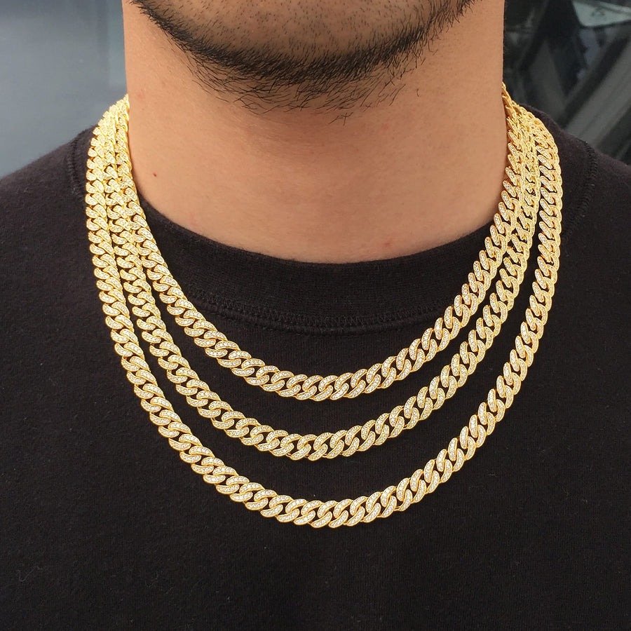 ICED OUT CUBAN LINK CHAIN
