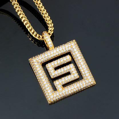 Iced Trendy Pendant