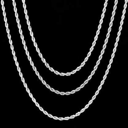 2.5mm/3mm/4mm Rope Chain