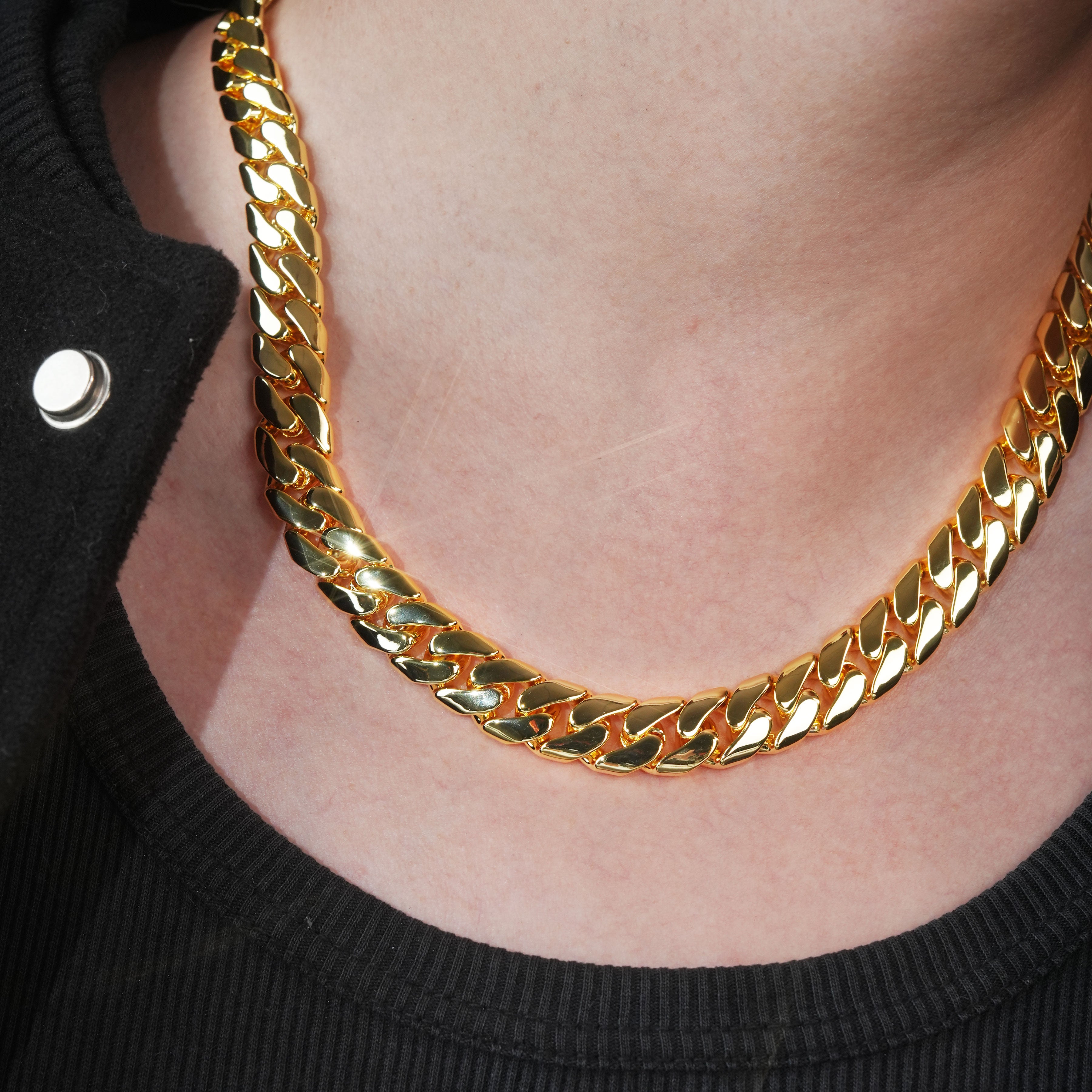 New Release Iced Clasp Prong Miami Cuban Link Chain