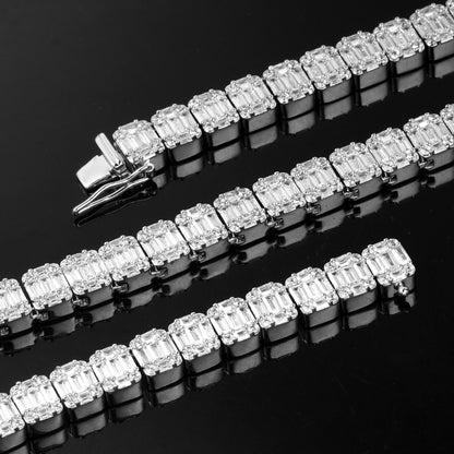 Bling-Bling Baguette Tennis Chains