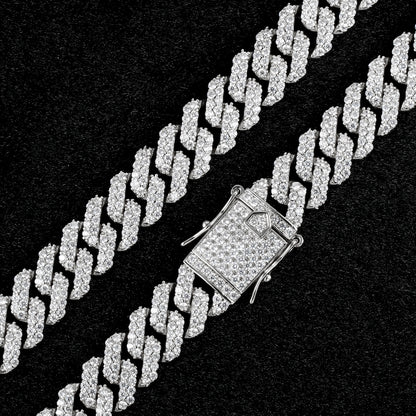 12MM Iced Out Cuban Link Chain