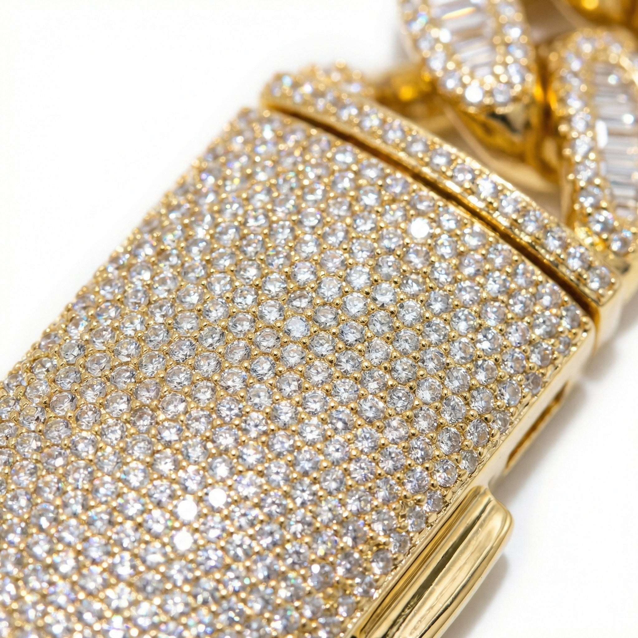 25MM Iced-out Miami Cuban Chain