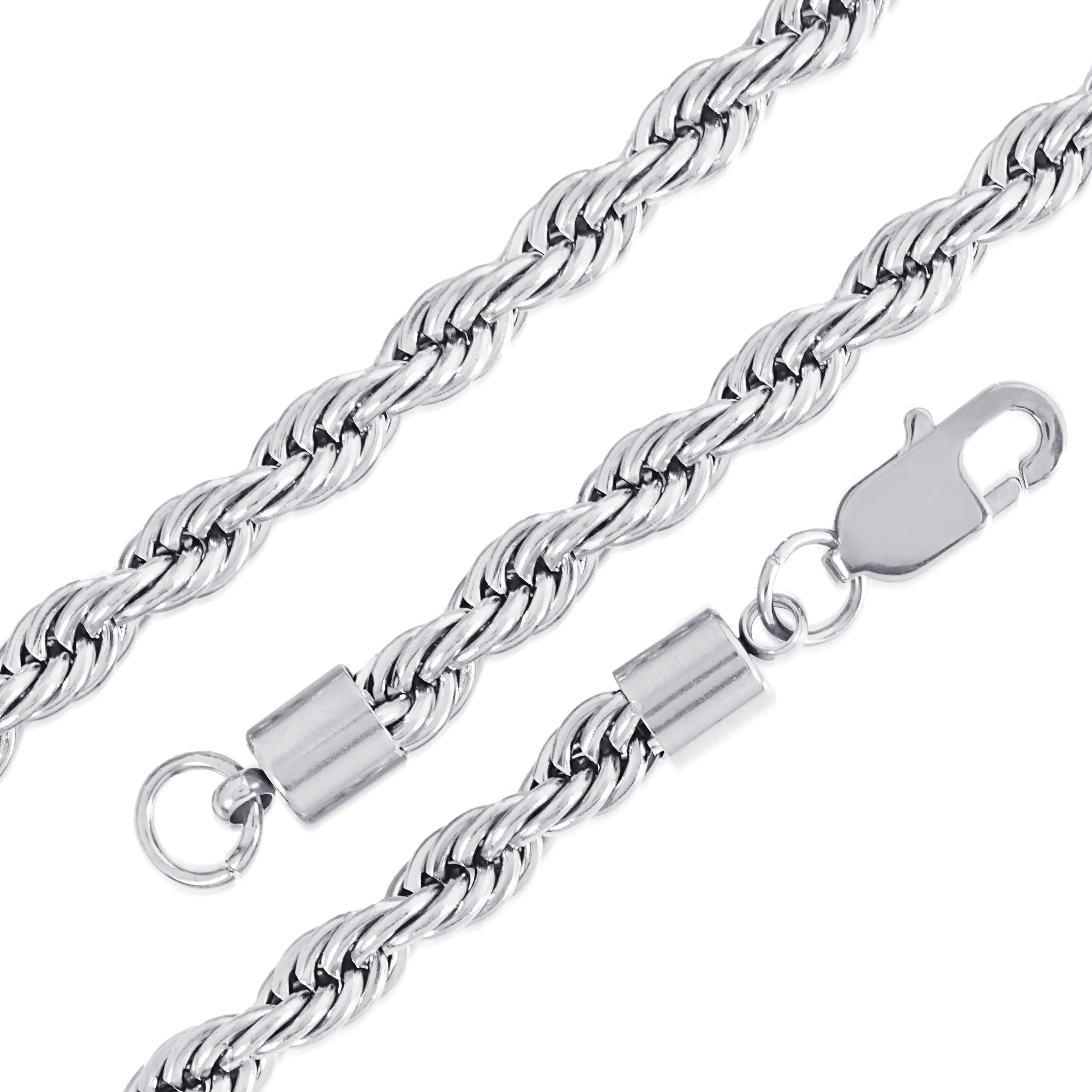 Stainless Steels 6MM Rope Chain