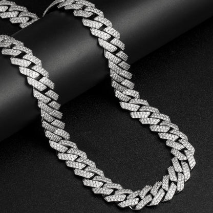 Prong  Cuban Link Chain