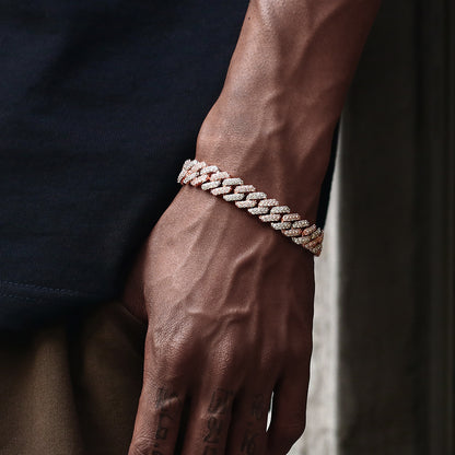 Iced Out Cuban Link Bracelet