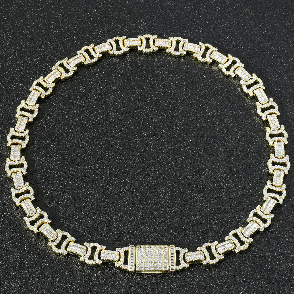 13MM Iced Byzantine Chain