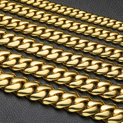 18K Thick Miami Cuban Chain