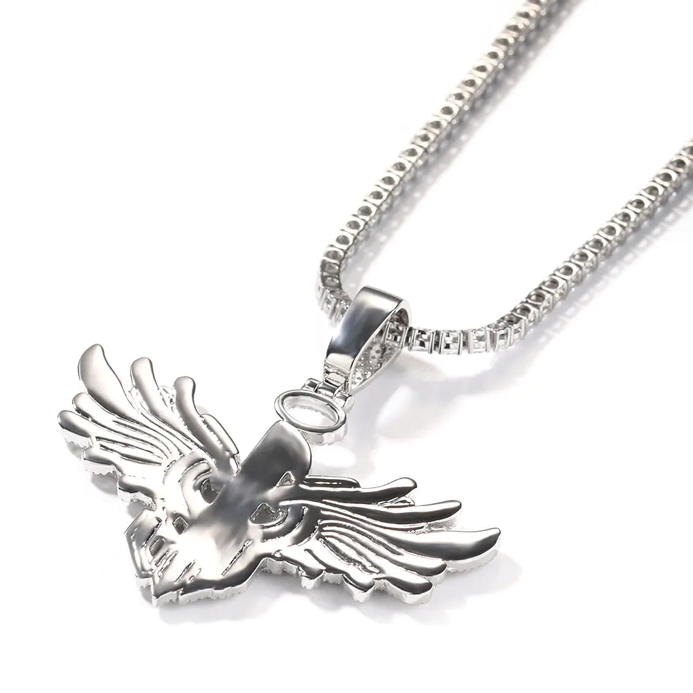 No One Feather Wings Pendant