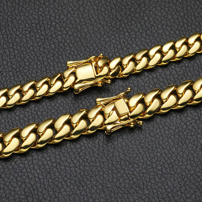 18K Thick Miami Cuban Chain