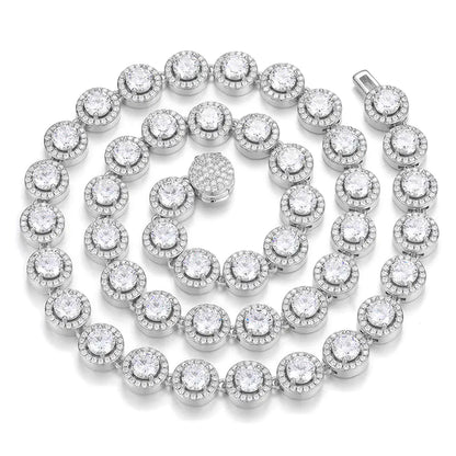 10MM Hola Iced Tennis Chain