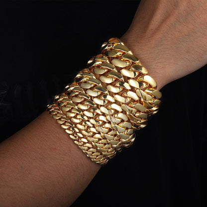 Bold Polishing Miami Cuban Link Bracelet