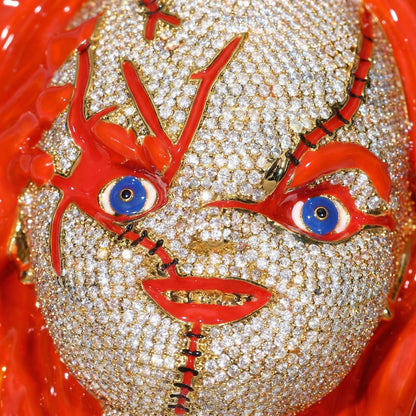 3D Hip Hop Ghost Doll Pendant