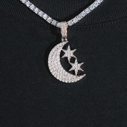 Nyx Pendant - White Gold