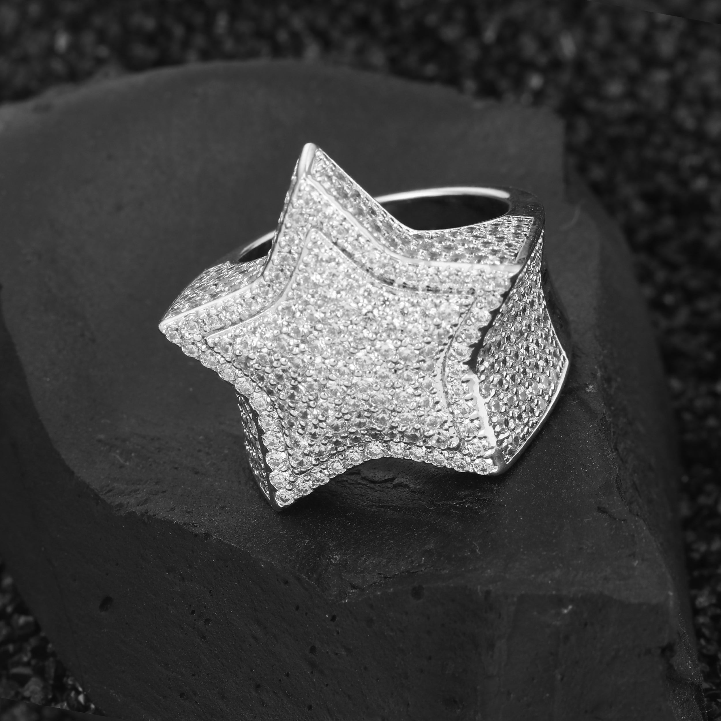 Star Iced Ring