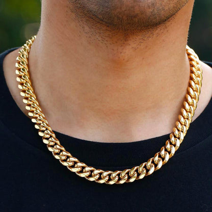 12MM Miami Cuban Link Set