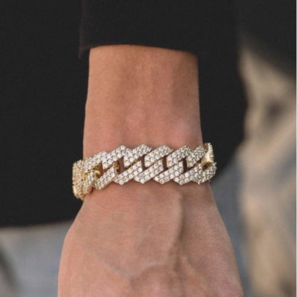 Prong Cuban Link Bracelet