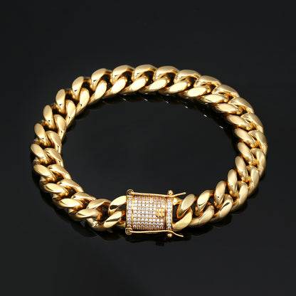 Iced Out Miami Cuban Link Bracelet