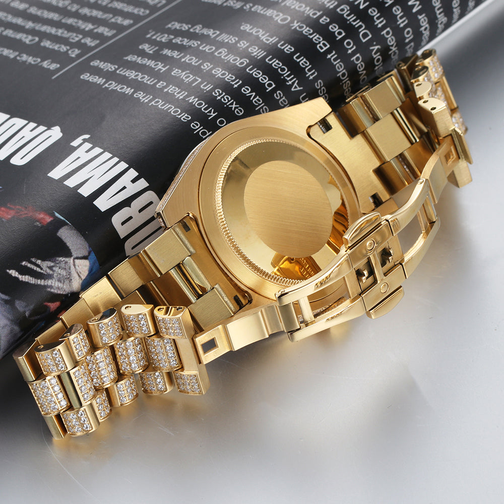 18K Gold Plated Stainless Steel  Watch