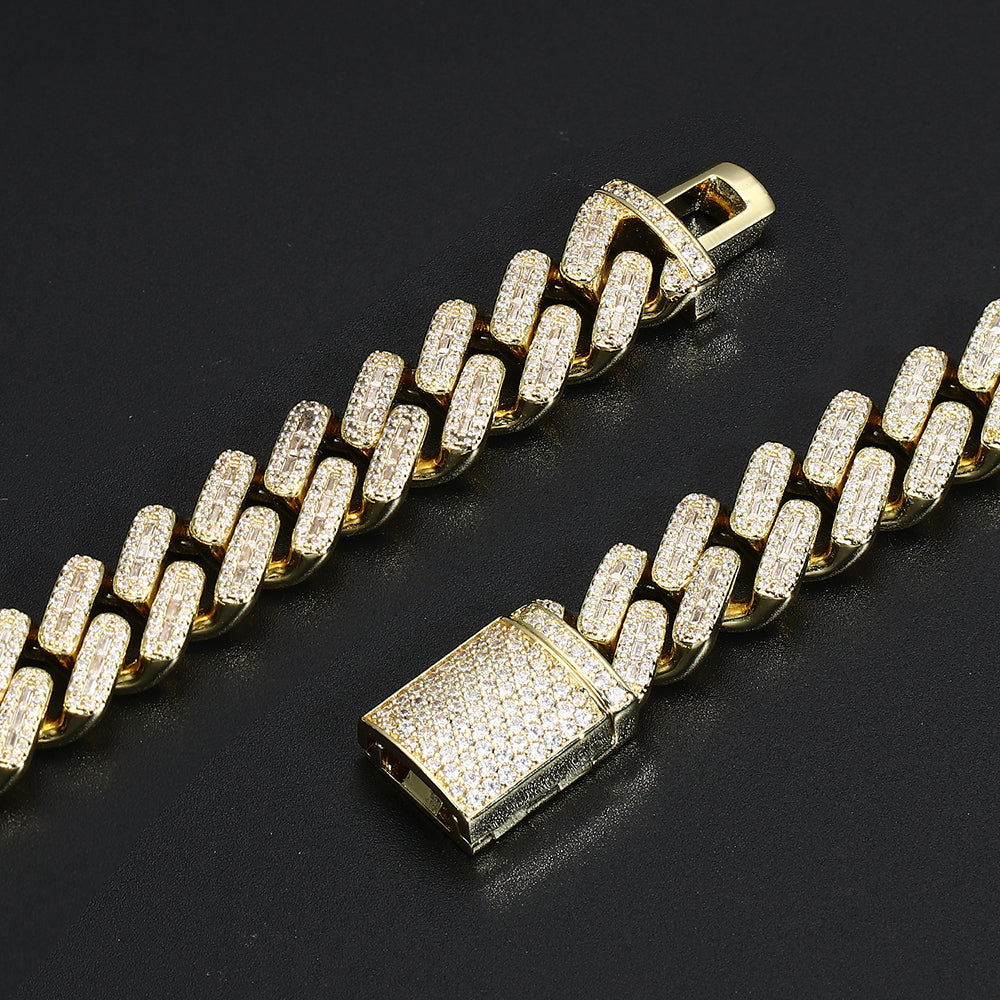 Prong Cuban Link Chain