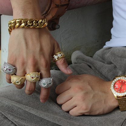 Owl Iced Ring