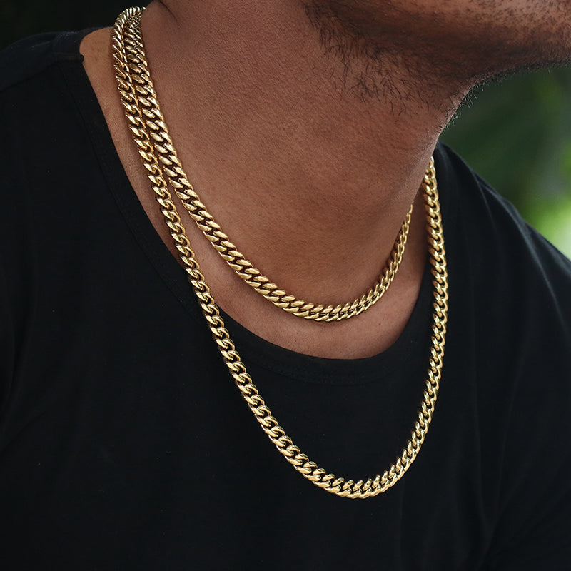 8MM Miami Cuban Link Set