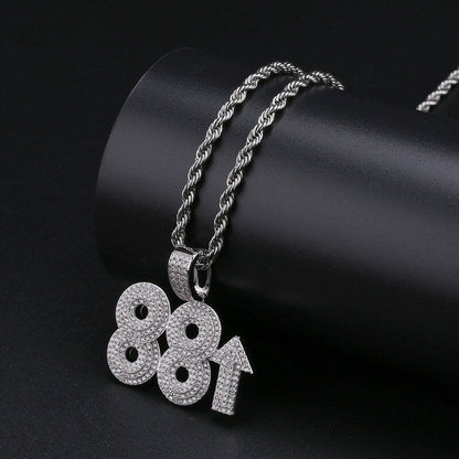 Iced 88 Rising Pendant