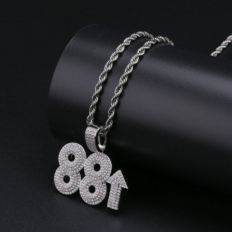 Iced 88 Rising Pendant