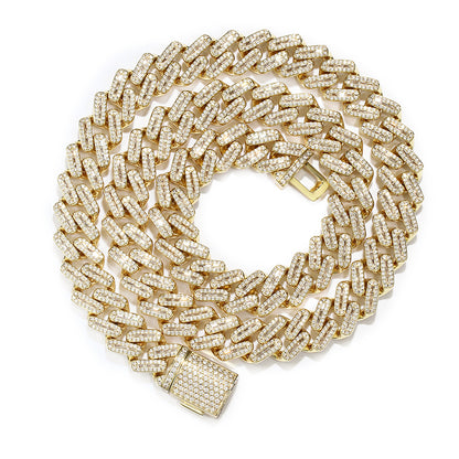 Prong Cuban Link Chain